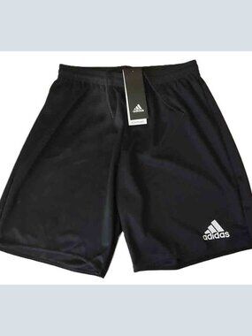 NWT Adidas PARMA 16 Soccer Shorts Black AJ5880 Aeroready Small 26"-30" Waist